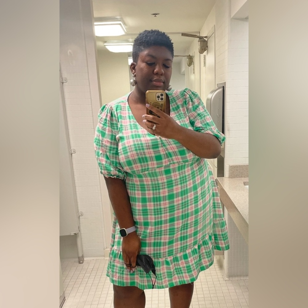 ASOS CHECKERED DRESS - Picture 2 of 2